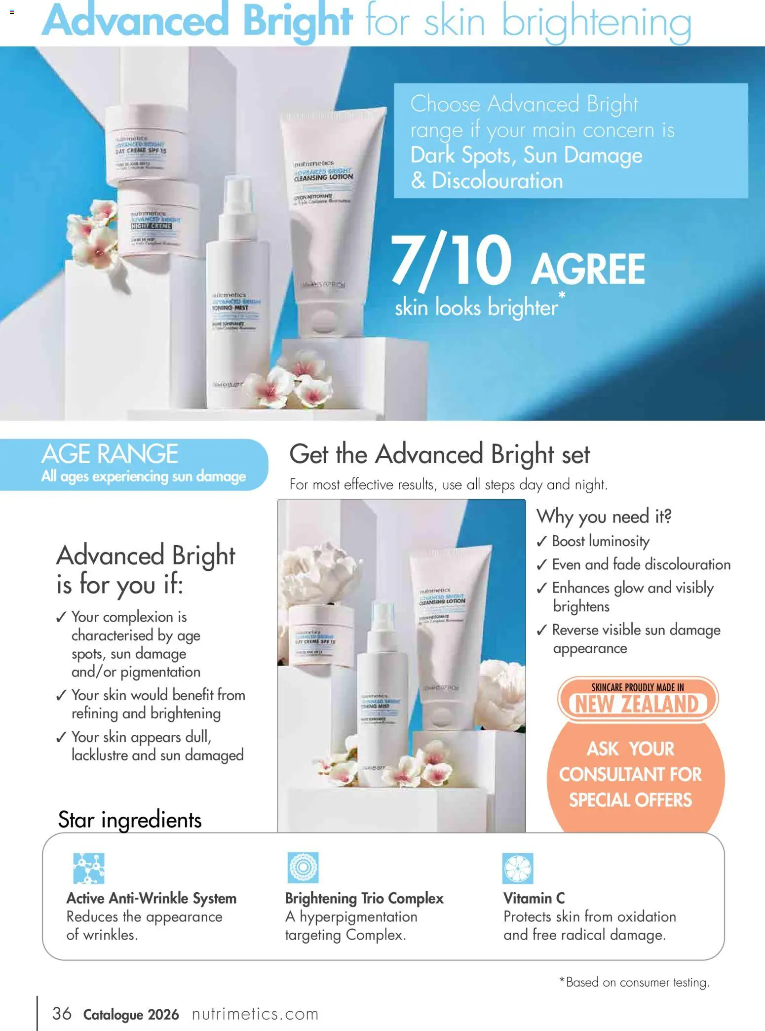 Nutrimetics Catalogue 2026 - page 36- valid from 01/01/2026
