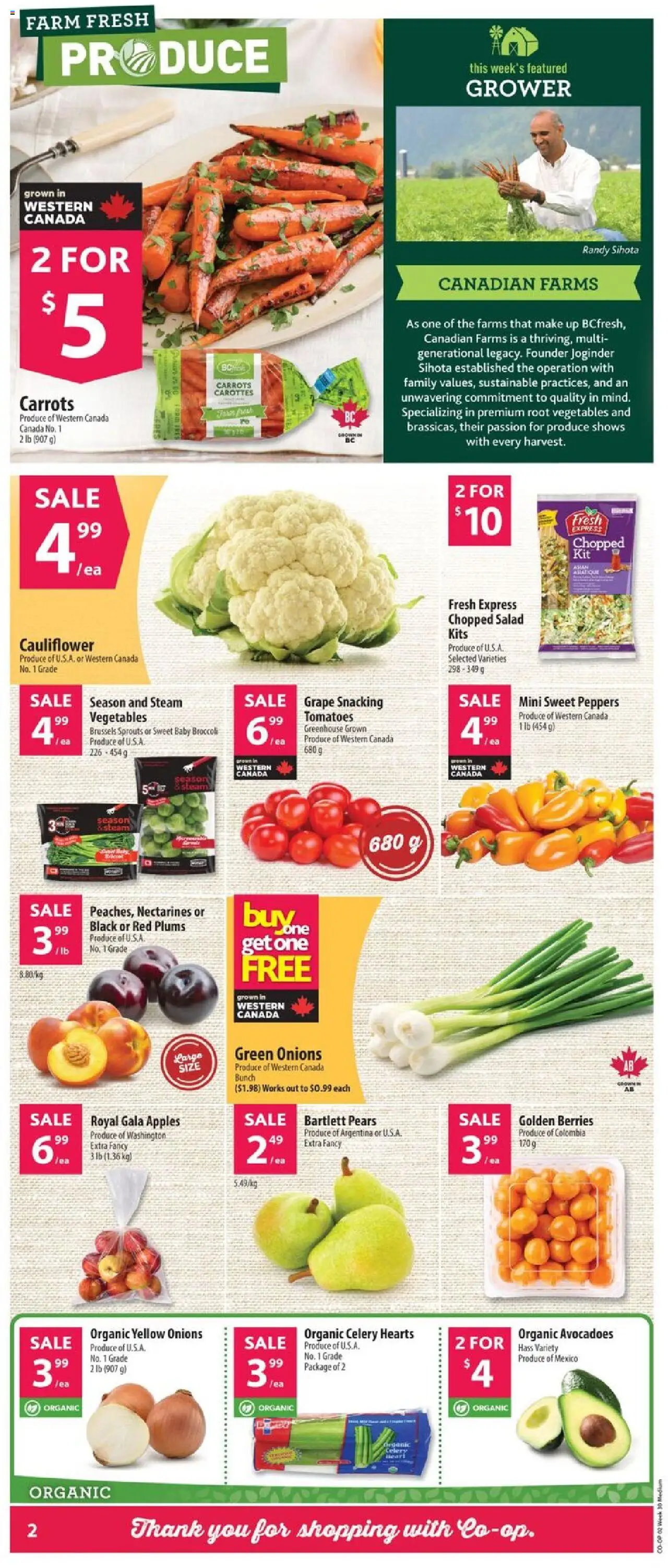 Co-op Food weekly flyer / circulaire - page 3- valid from Jul 17, 2025