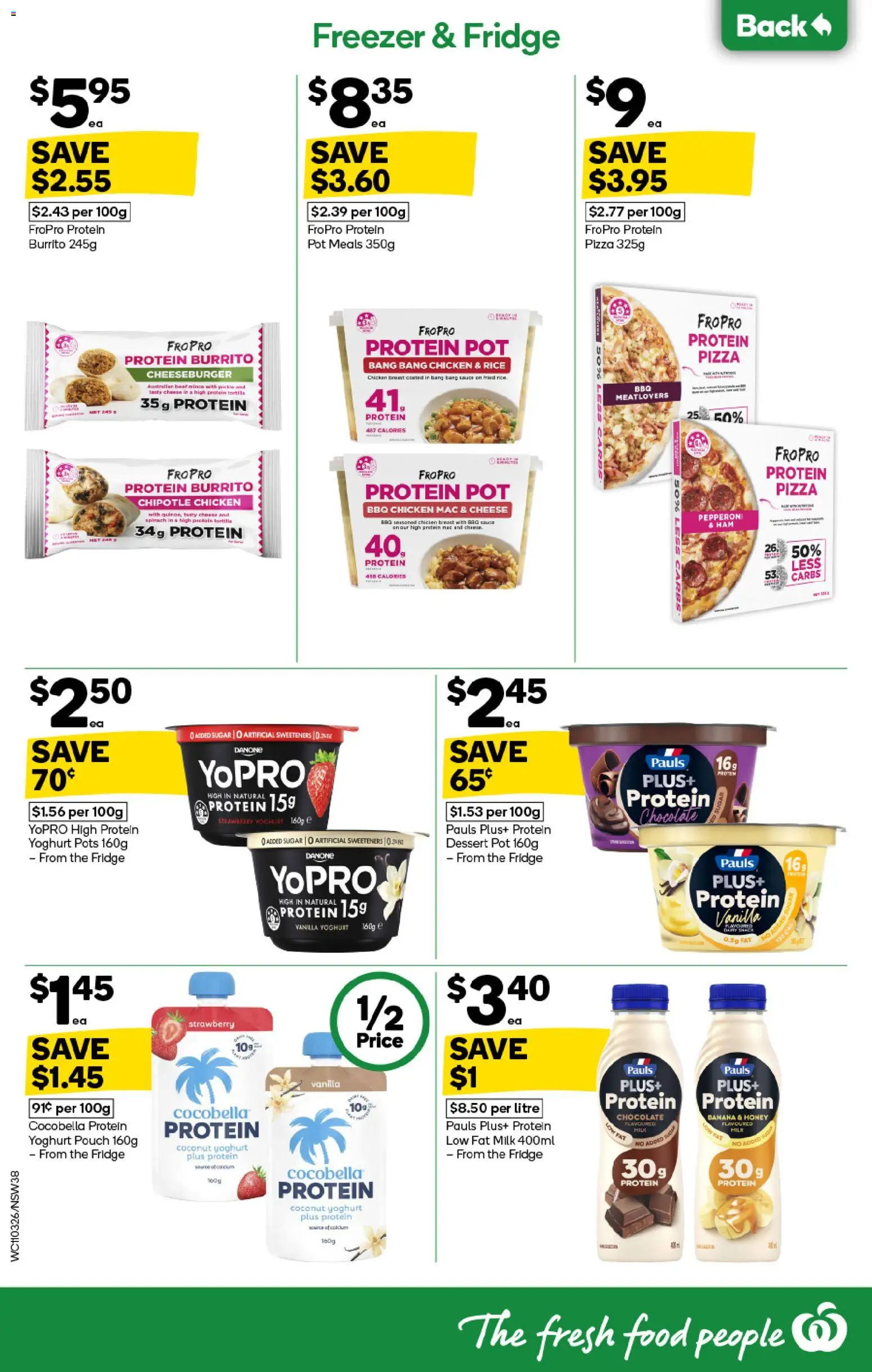 Woolworths catalogue  - page 38- valid from 11/03/2026