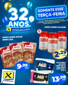 Pré-visualização X Supermercados - Ofertas Terça-feira de aniversário válida a partir de 14/10/2025