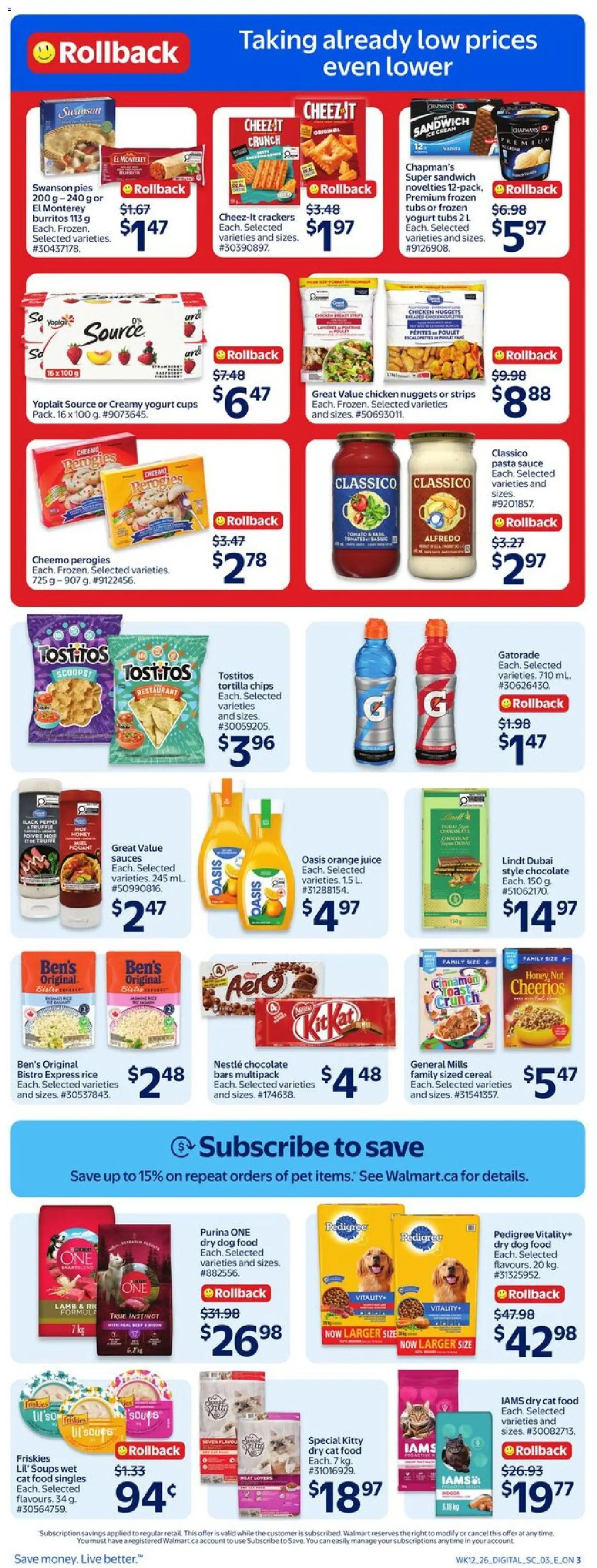 Walmart weekly flyer - page 5- valid from Apr 16, 2026