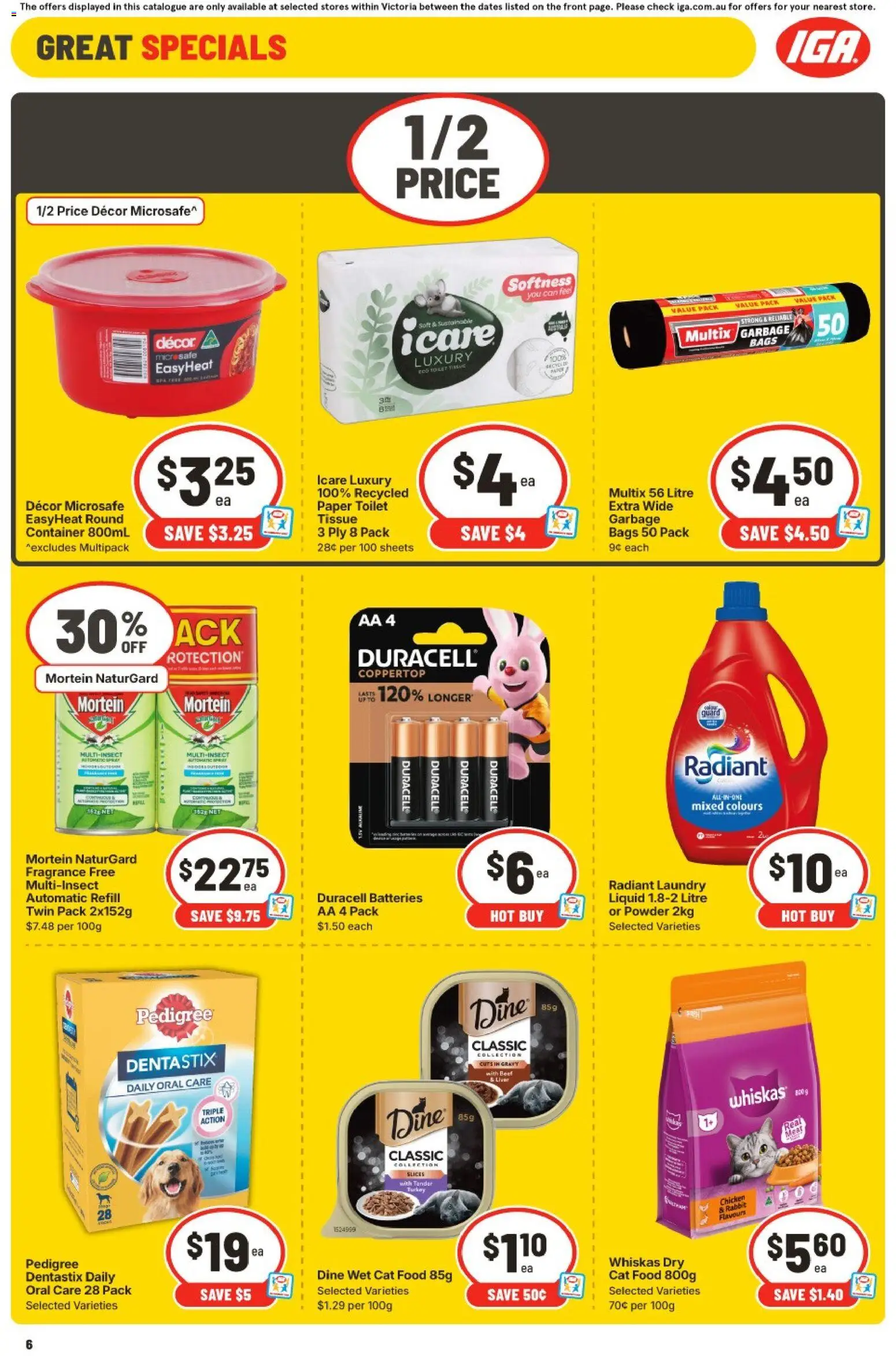 IGA catalogue  - page 8- valid from 11/03/2026