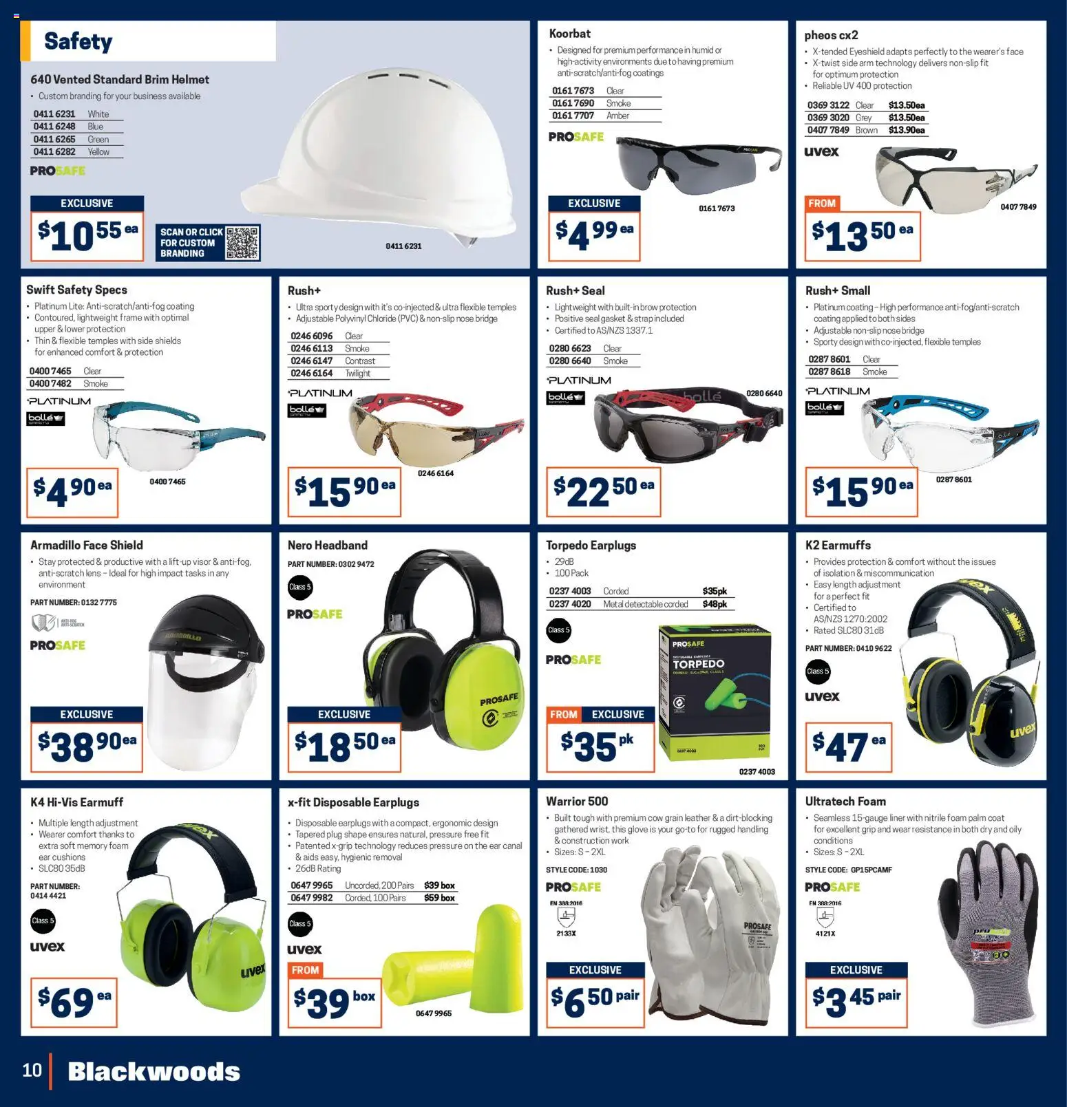 Black Woods Catalogue  - page 10- valid from 03/11/2025