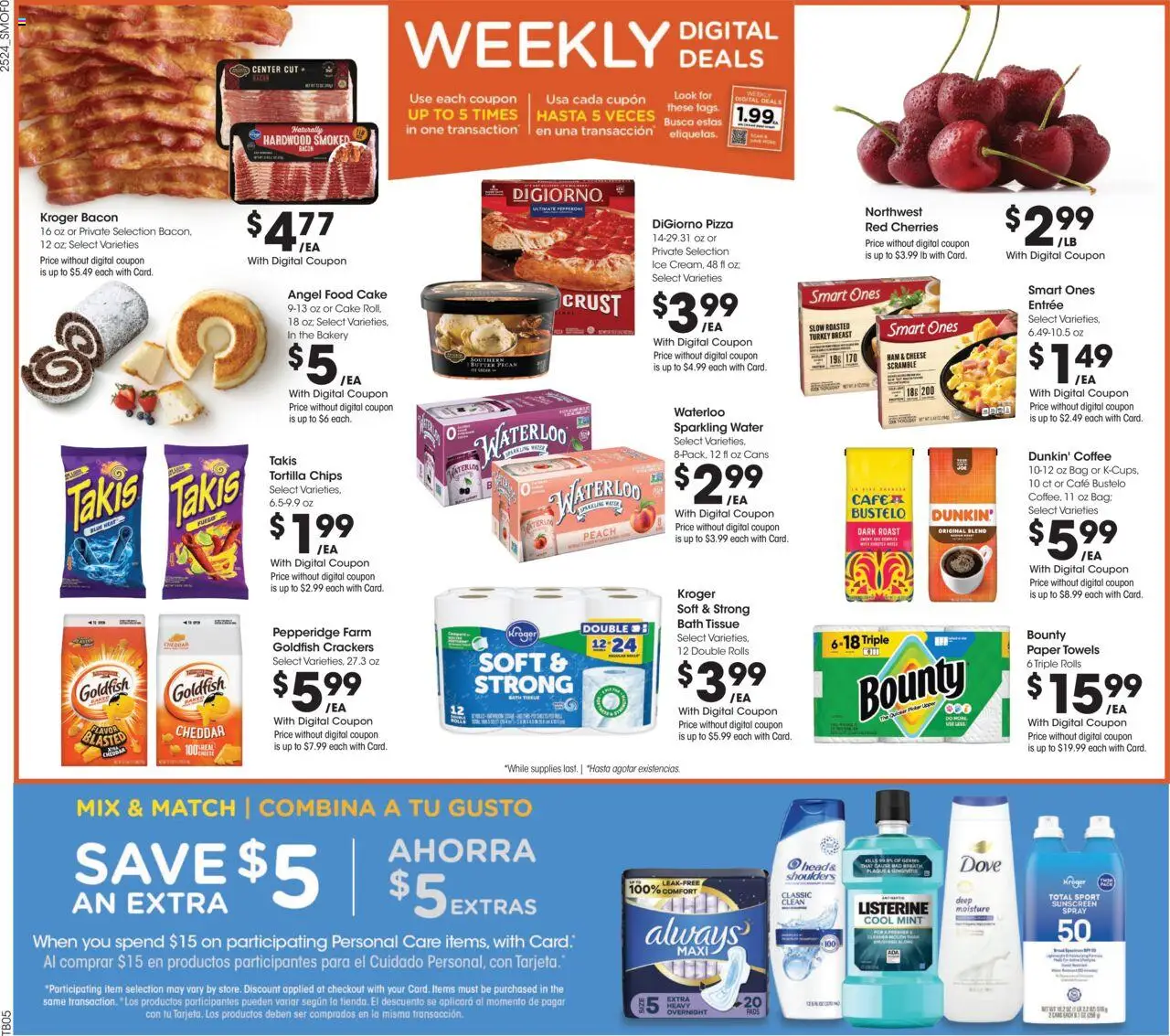 Smith's Weekly Ad - page 2- valid from 07/16/2025