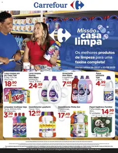 Pré-visualização Carrefour - Ofertas Casa Limpa válida a partir de 25/07/2025