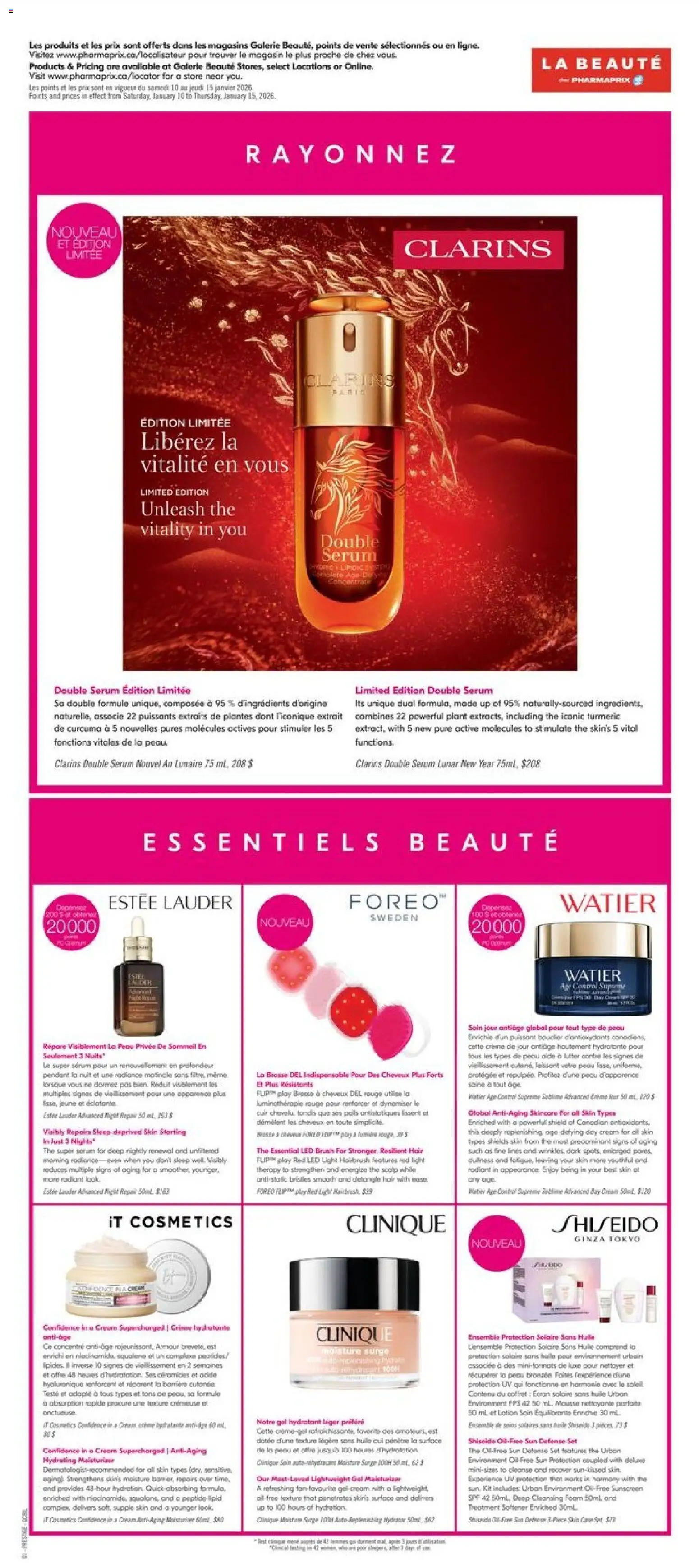 Pharmaprix weekly flyer / circulaire - page 11- valid from Jan 9, 2026