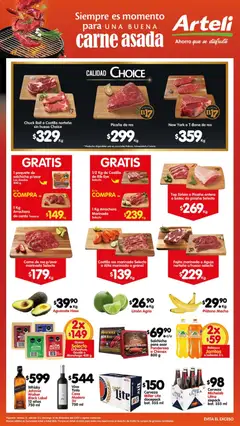 Arteli folleto Carnes & Cortes válido desde 12/12/2025