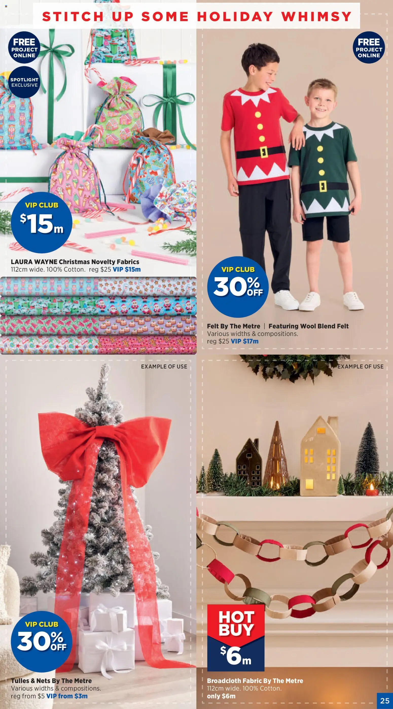 Spotlight Christmas Look Book - page 25- valid from 12/11/2025