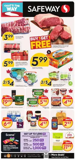 Preview Safeway flyer - BC valid from Oct 30, 2025