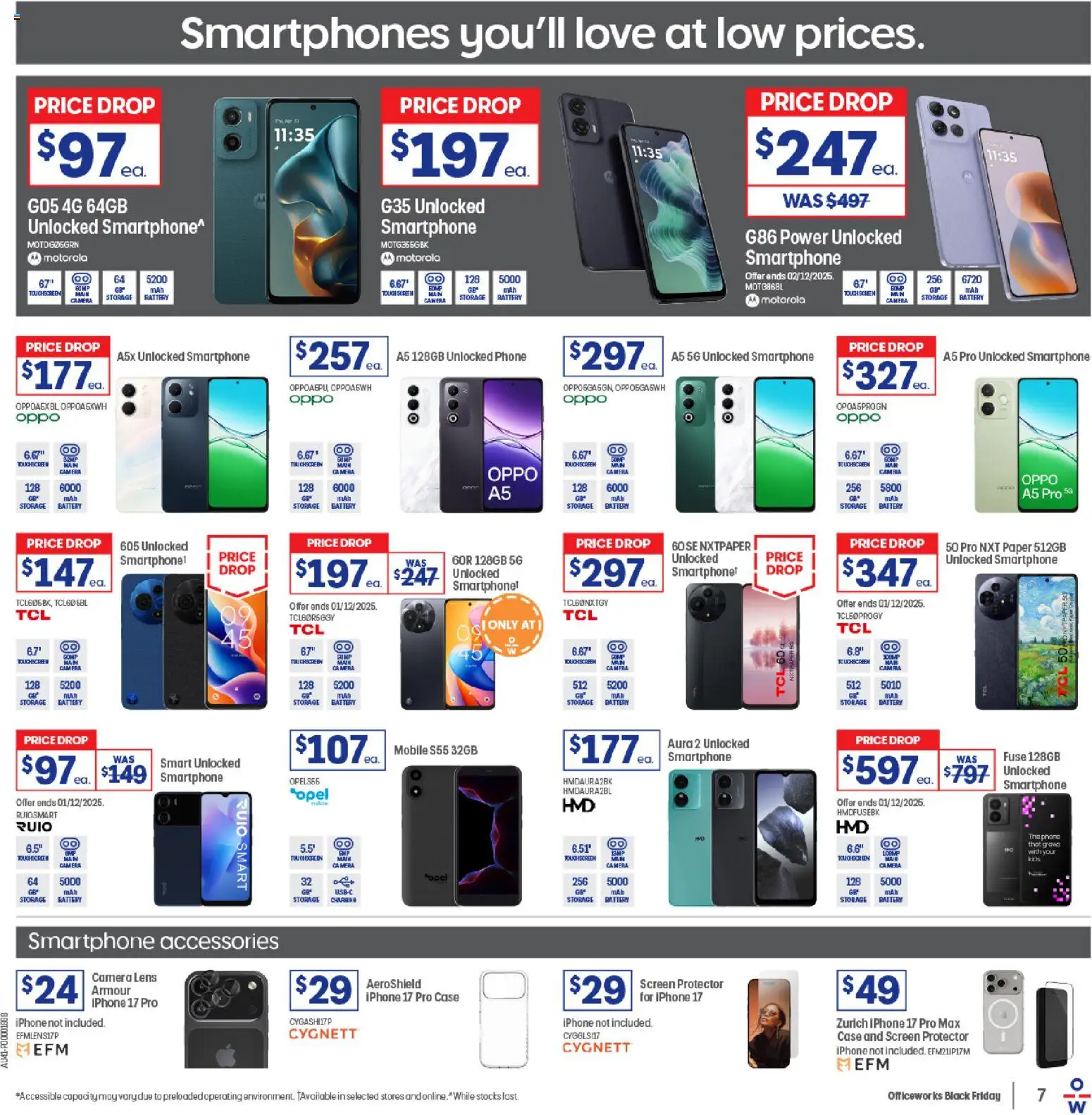 Officeworks Black Friday - page 7- valid from 17/11/2025