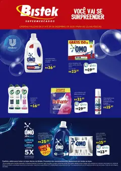 Pré-visualização Bistek Supermercados - Ofertas Unilever  válida a partir de 17/12/2025