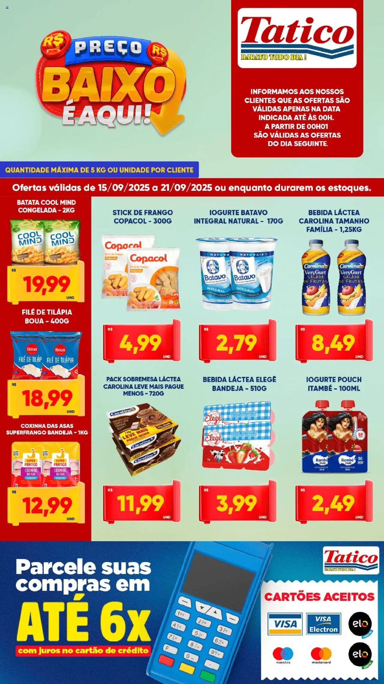 Tatico - Ofertas da semana - página 1- válido a partir de 15/09/2025
