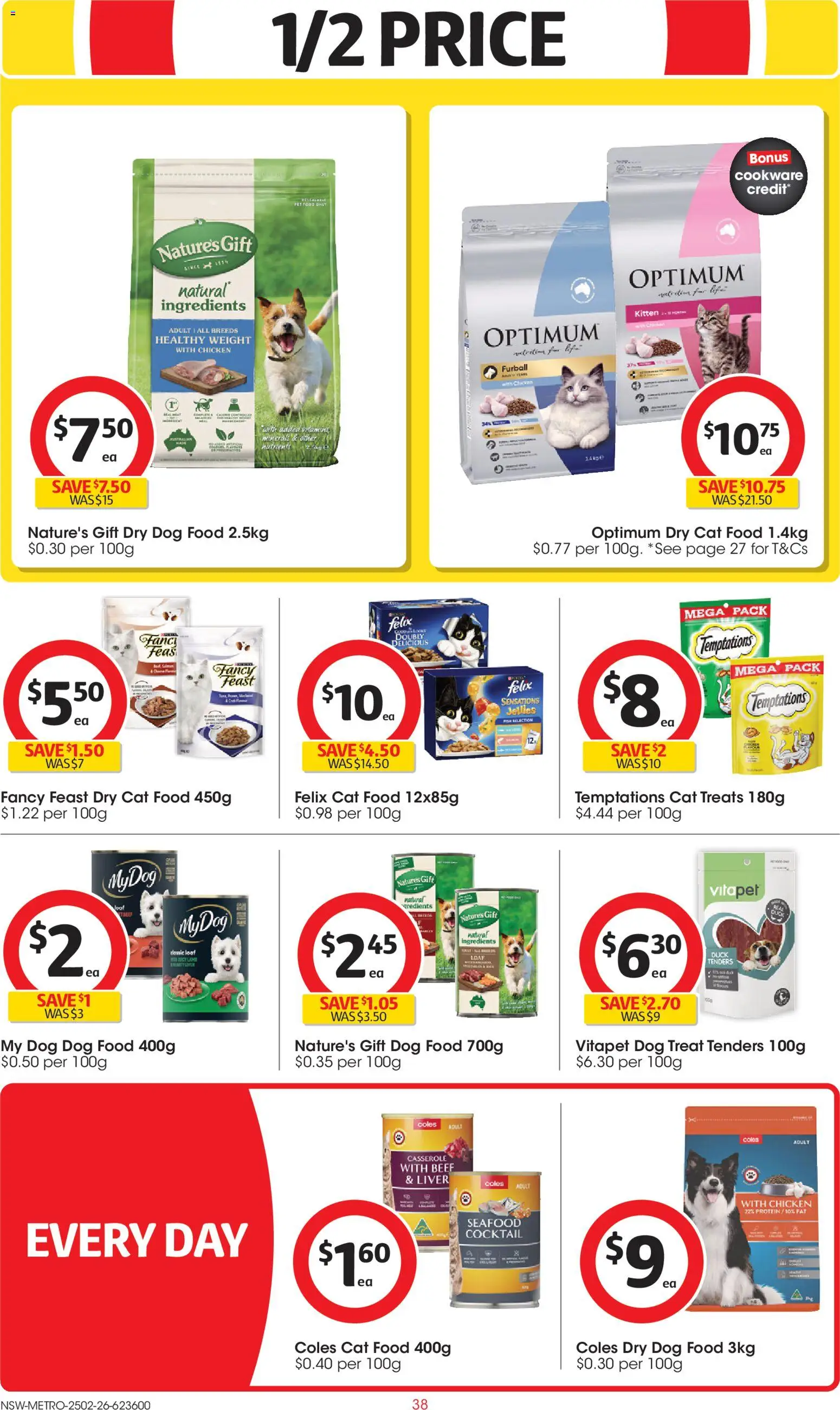 Coles Catalogue  - page 38- valid from 25/02/2026