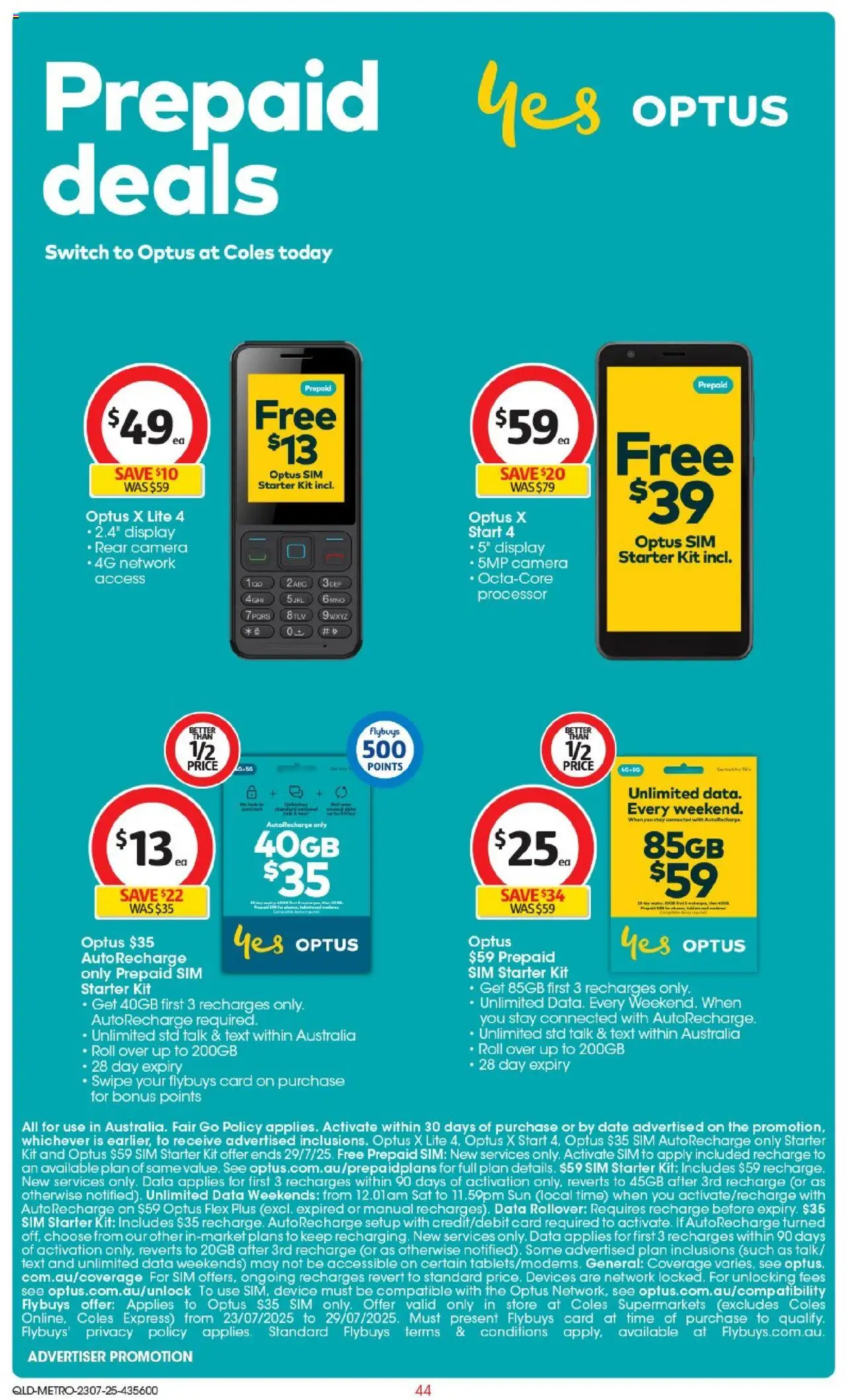 Coles Catalogue QLD North - page 44- valid from 23/07/2025