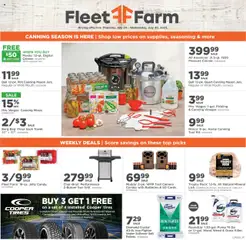 Preview Mills Fleet Farm Weekly Ad valid from 07/24/2025