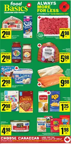 Preview Food Basics weekly flyer / circulaire valid from Nov 6, 2025
