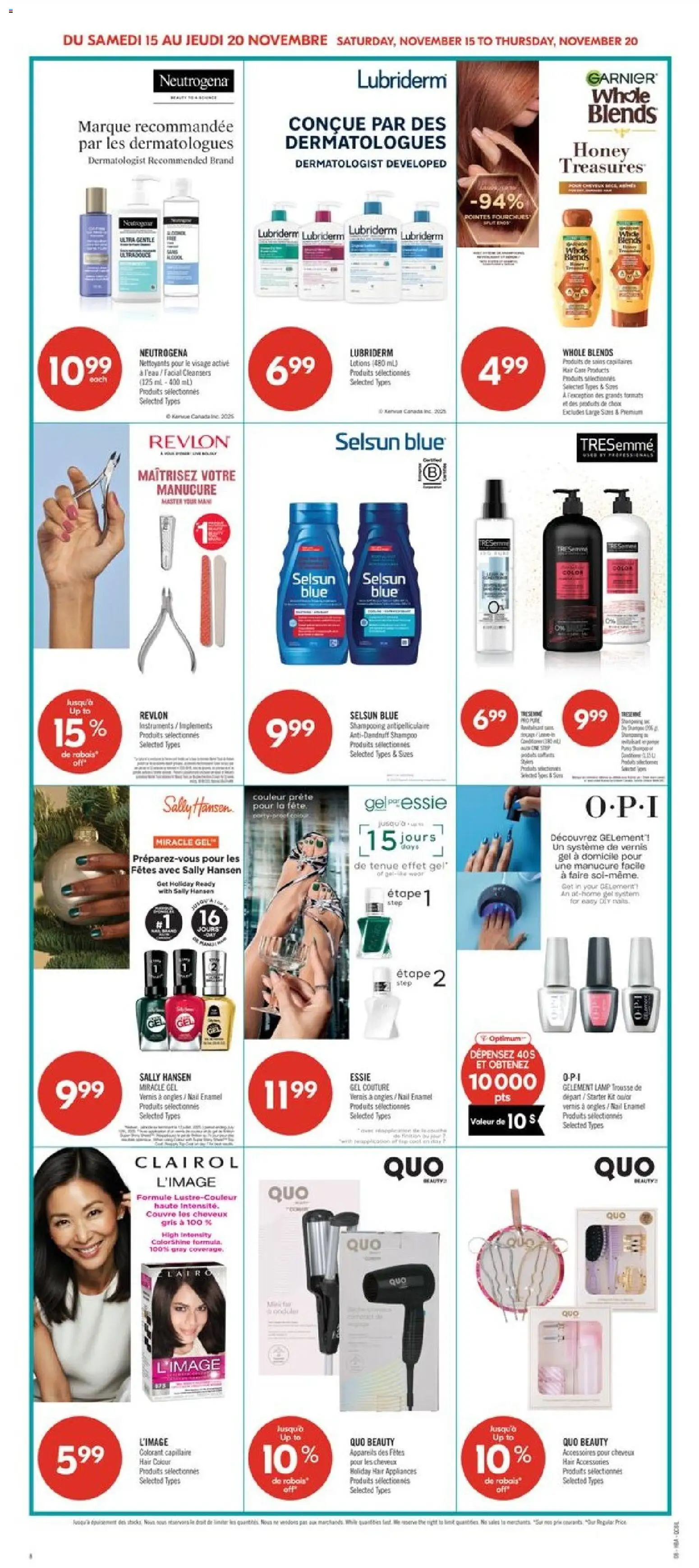 Pharmaprix weekly flyer / circulaire - page 14- valid from Nov 15, 2025