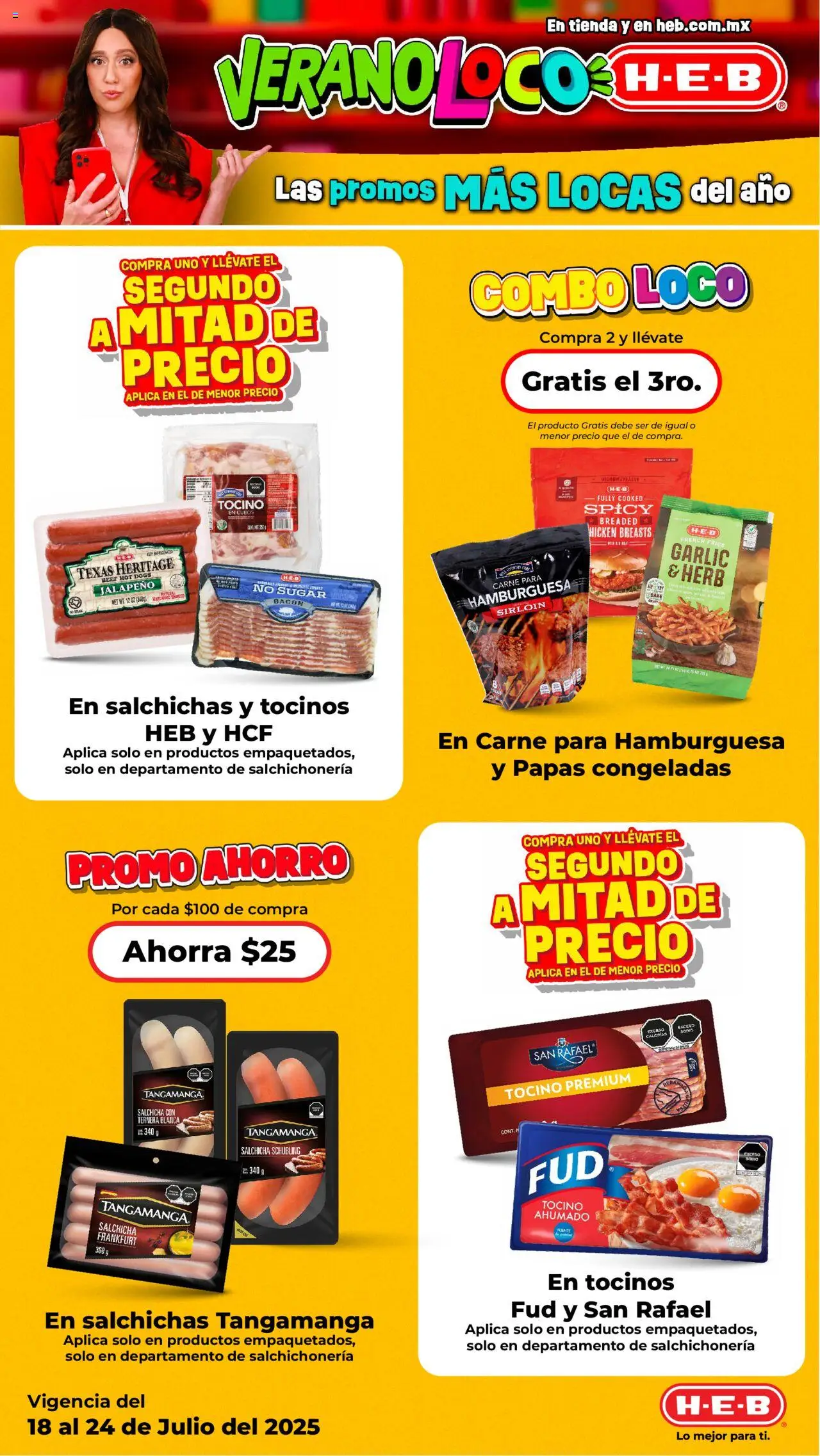 H-E-B folleto - página 8- válido desde 18/07/2025