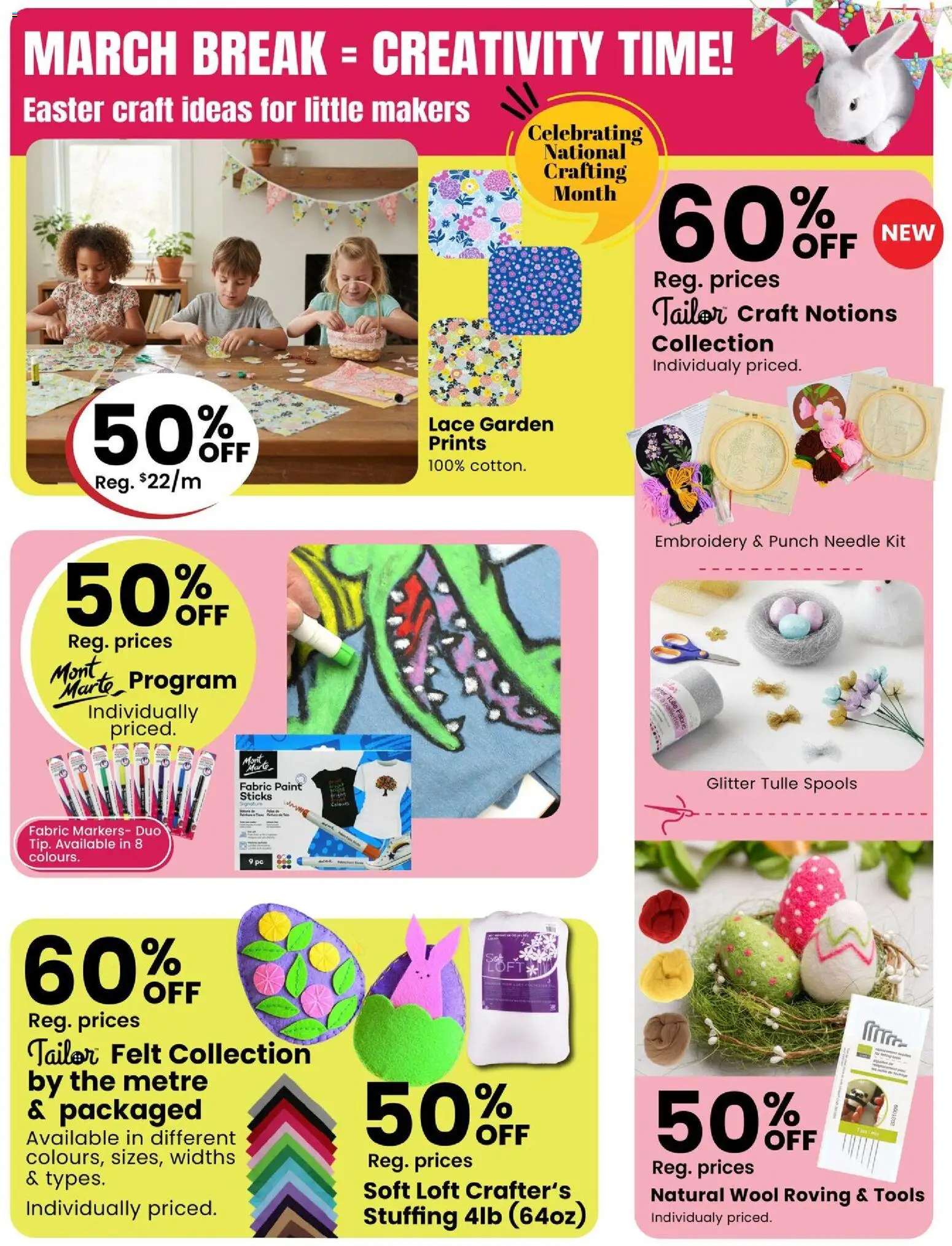 Fabricland weekly flyer / circulaire - page 5- valid from Mar 1, 2026