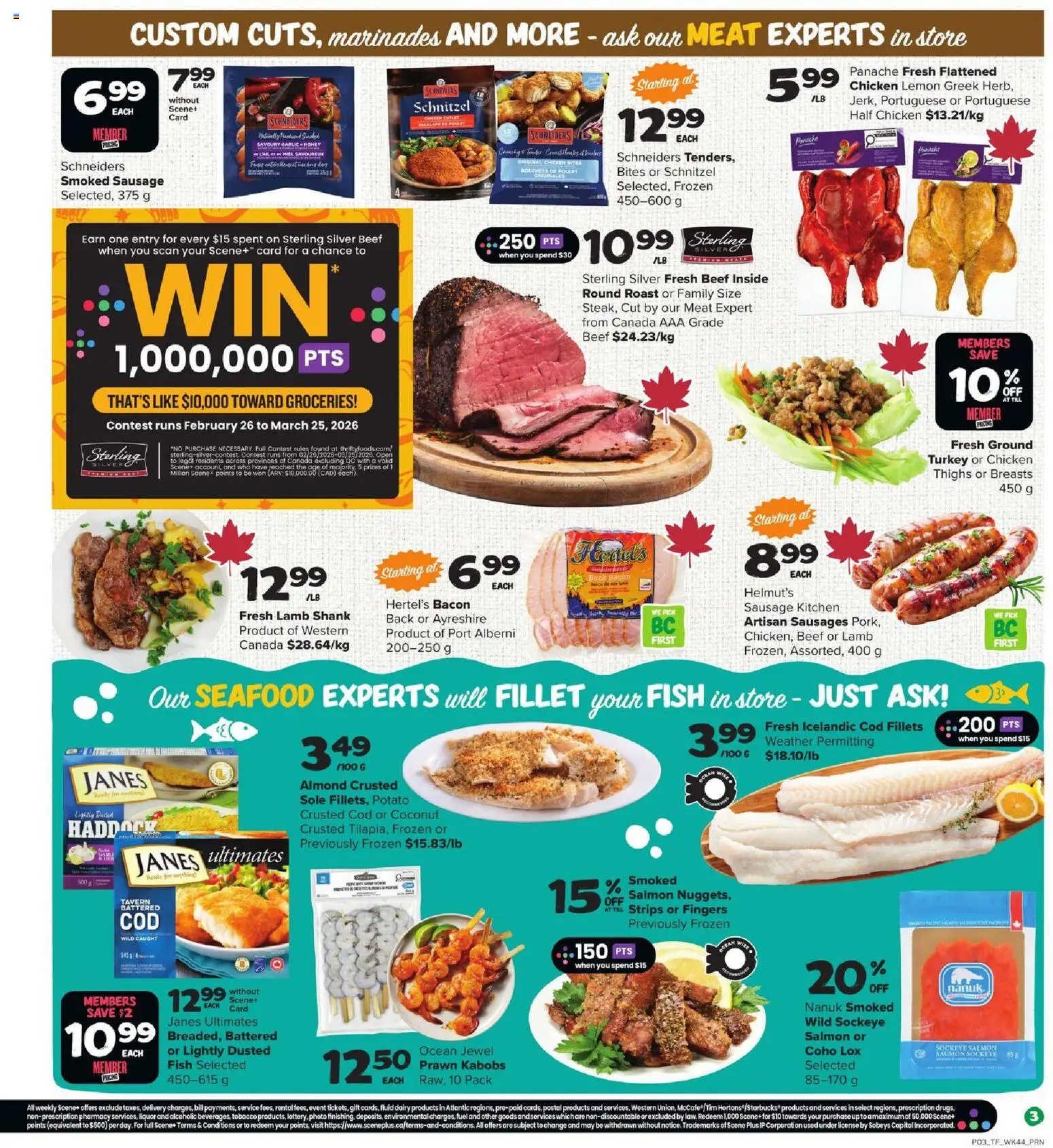 Thrifty Foods weekly flyer / circulaire - page 4- valid from Feb 26, 2026