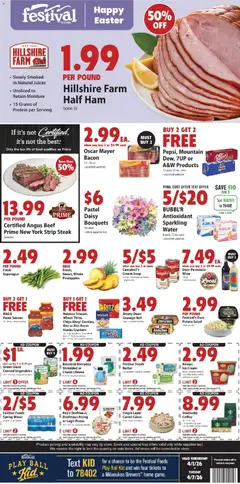 Preview Festival Foods Weekly Ad valid from 04/01/2026