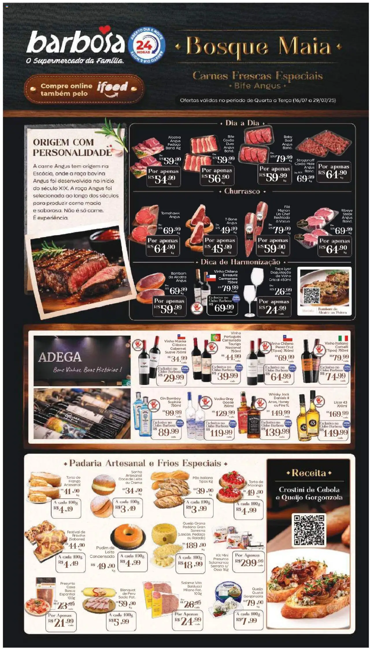 Barbosa Supermercados - Ofertas Bosque Maia - página 1- válido a partir de 16/07/2025
