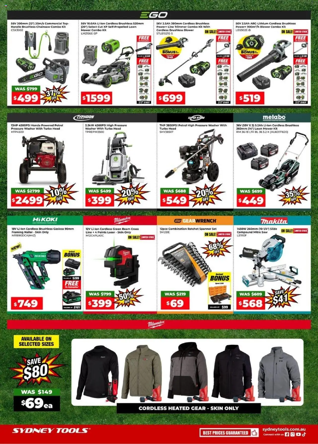 Sydney Tools Catalogue - page 2- valid from 01/09/2025