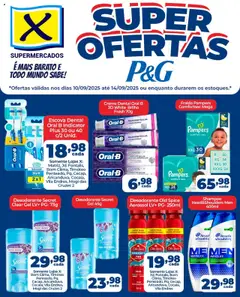 Pré-visualização X Supermercados - Ofertas P&G válida a partir de 10/09/2025