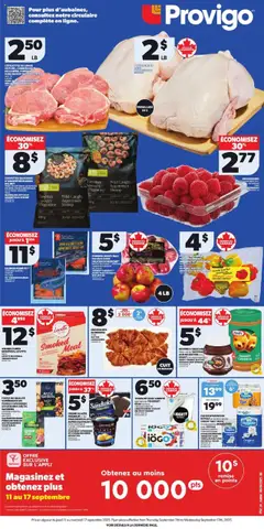 Preview Provigo flyer / circulaire valid from Sep 11, 2025