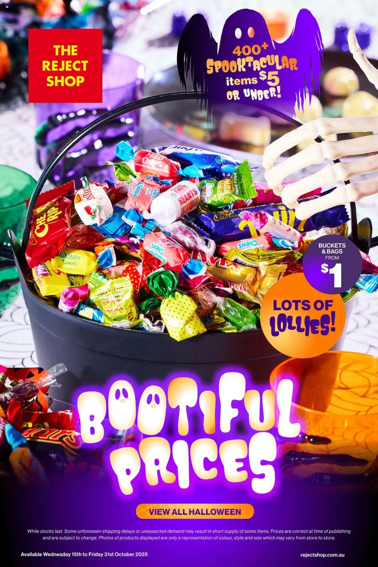 The Reject Shop  Catalogue  - page 1- valid from 15/10/2025