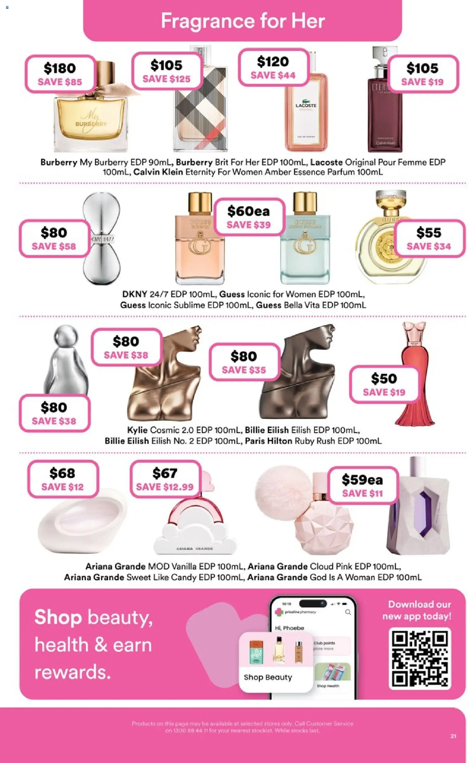 Priceline Pharmacy catalogue  - page 21- valid from 09/04/2026