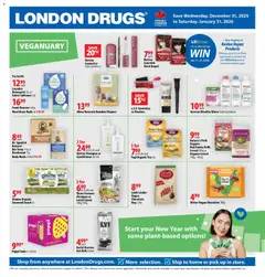 Preview London Drugs - Veganuary Flyer valid from Dec 31, 2025
