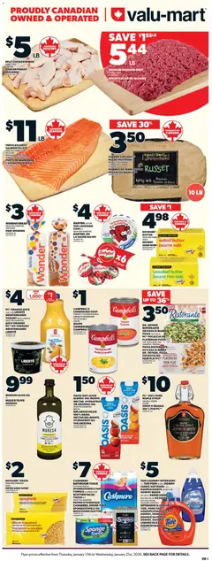 Preview Valu Mart weekly flyer valid from Jan 15, 2026