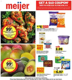 Preview Meijer Weekly Ad valid from 04/08/2026