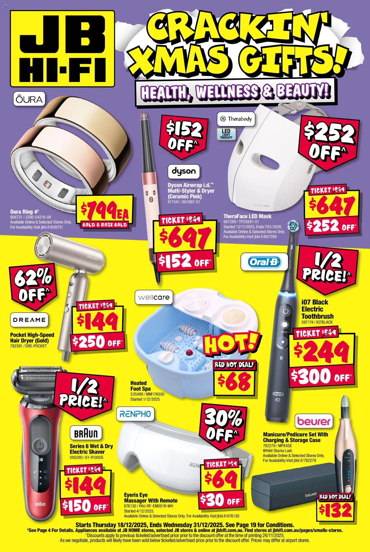 JB Hi-Fi - Crackin' xmas Gifts - page 1- valid from 18/12/2025
