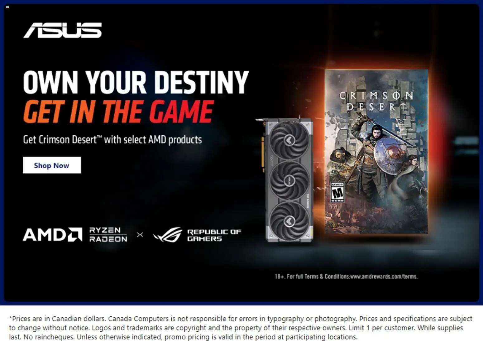 Canada Computers weekly flyer - page 1- valid from Mar 6, 2026