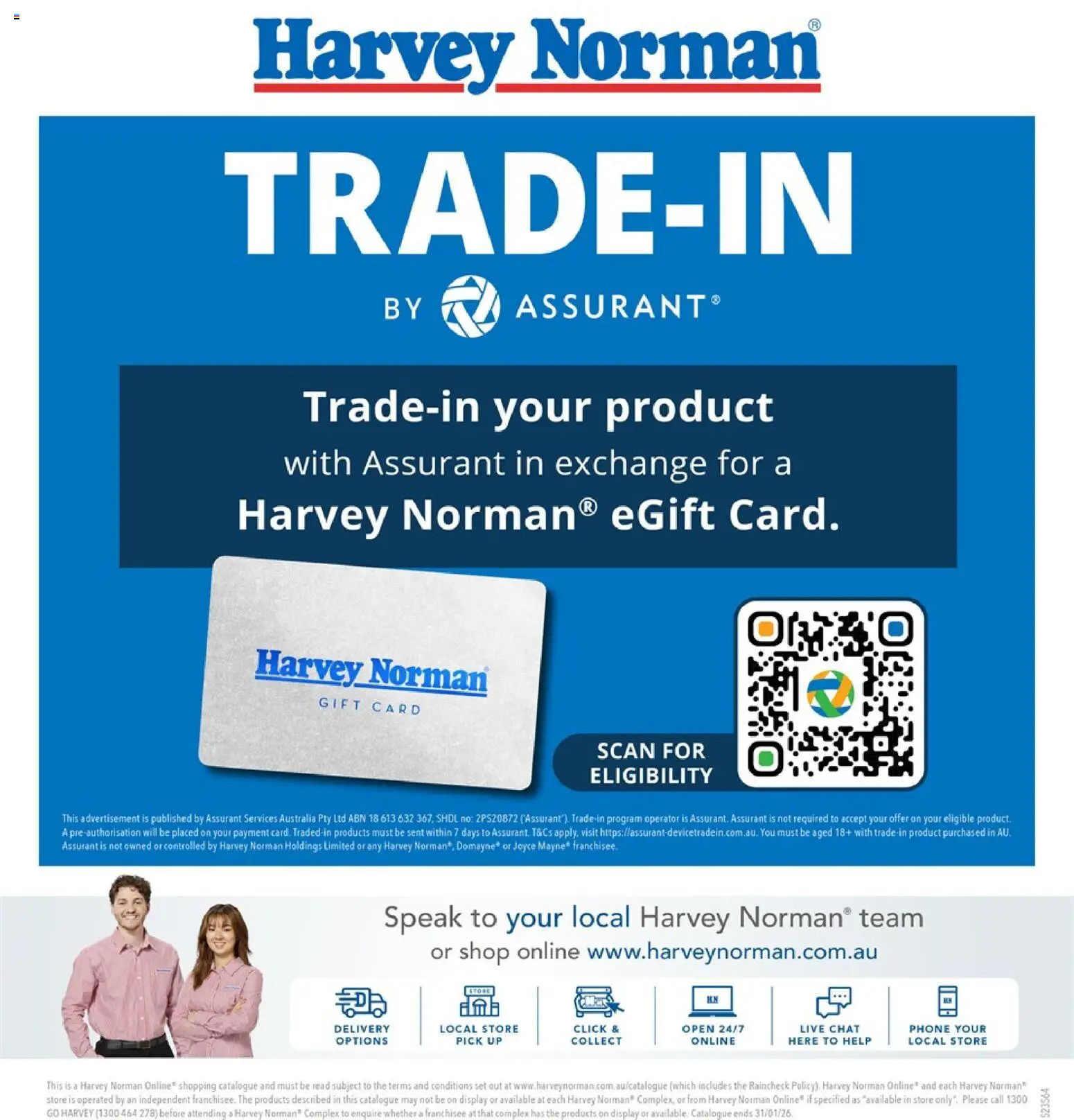 Harvey Norman  Catalogue  - page 38- valid from 14/01/2026