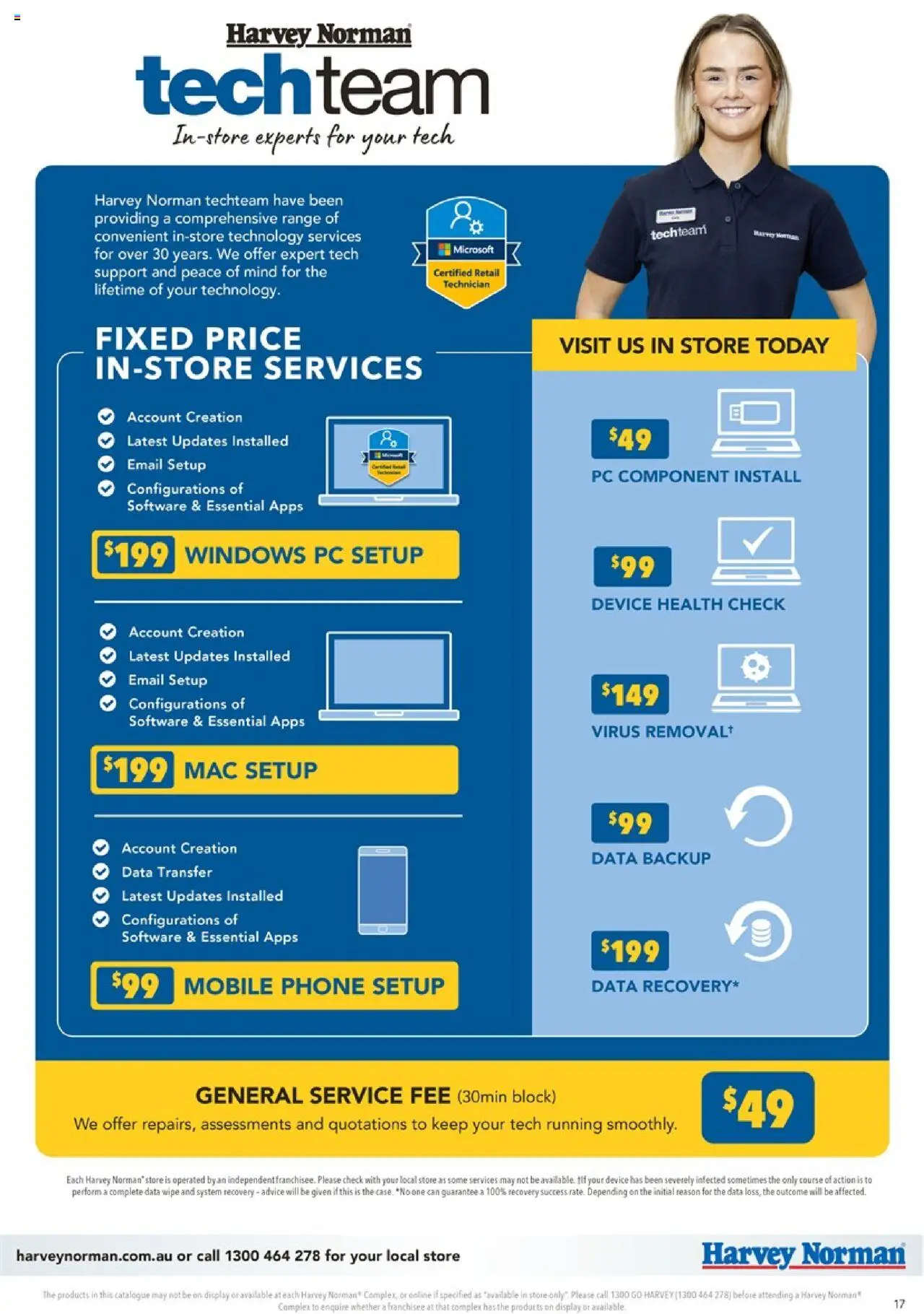 Harvey Norman  Catalogue  - page 17- valid from 10/07/2025