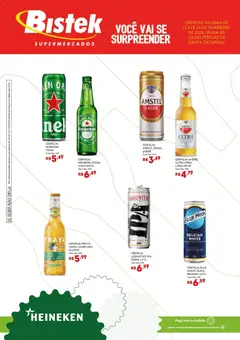 Pré-visualização Bistek Supermercados - Ofertas Heineken  válida a partir de 11/02/2026