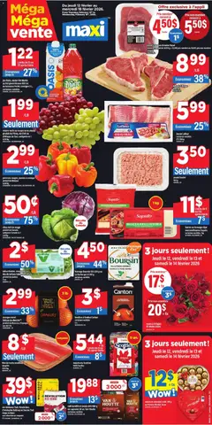 Preview Maxi weekly flyer / circulaire valid from Feb 12, 2026