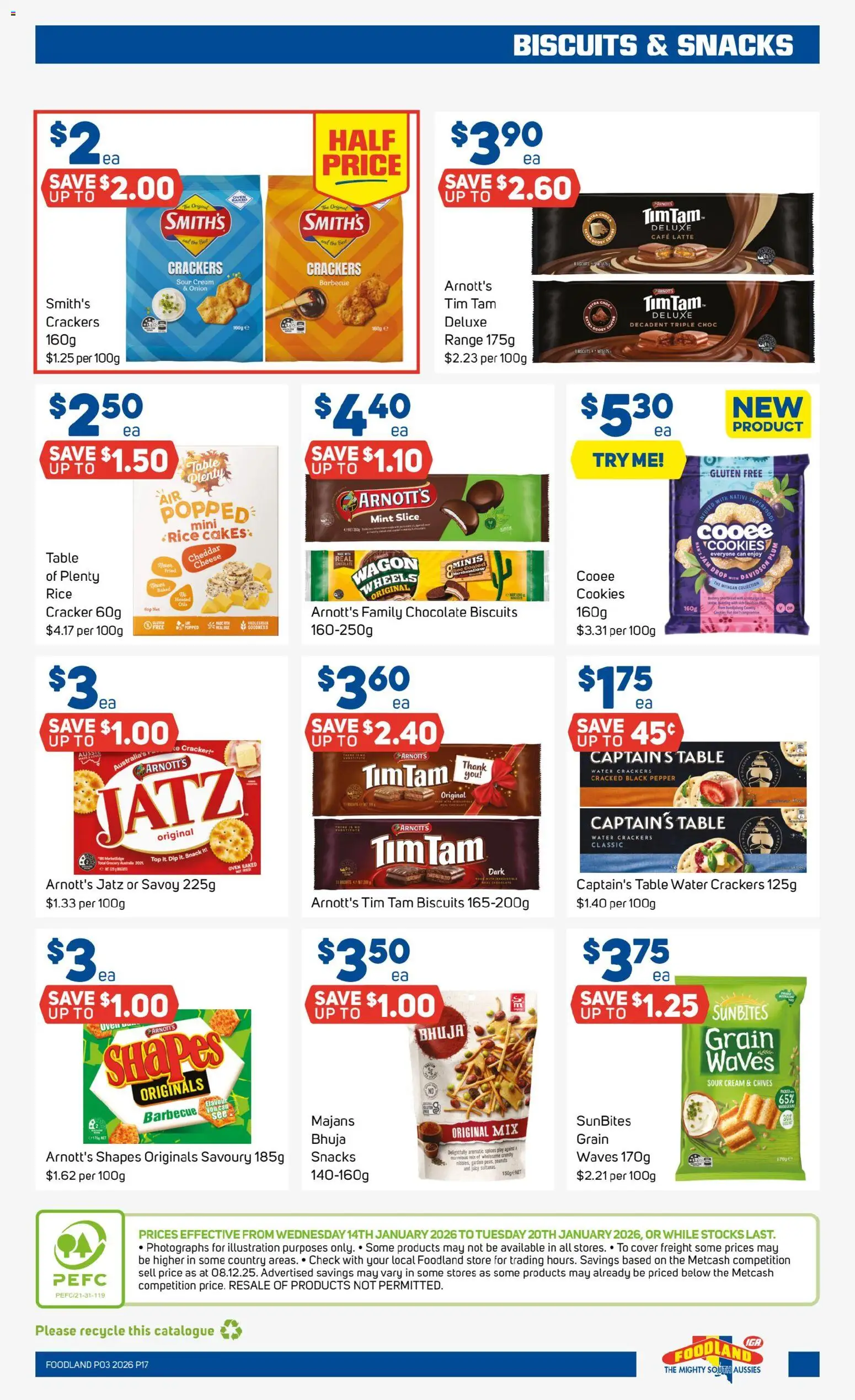 Foodland  Catalogue  - page 17- valid from 14/01/2026