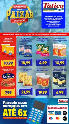 Pré-visualização Tatico - Ofertas da semana válida a partir de 04/08/2025