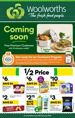 Woolworths catalogue preview - valid from 18/02/2026