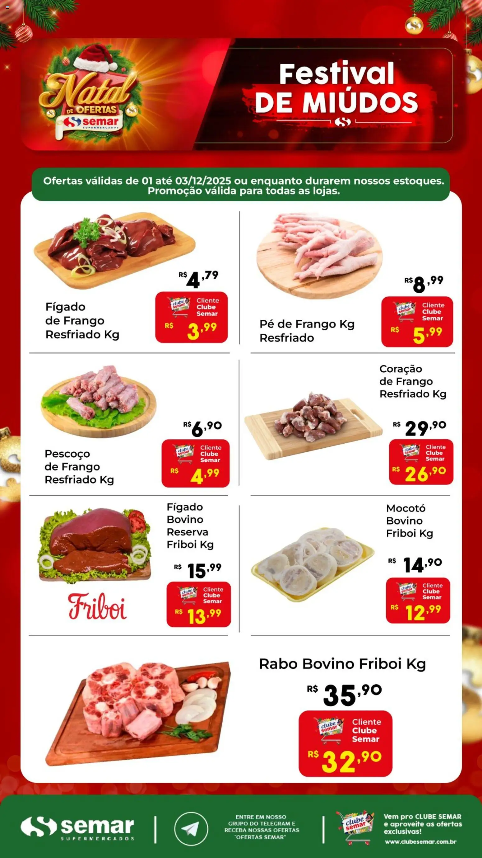 Semar Supermercado - Ofertas da semana - página 1- válido a partir de 01/12/2025
