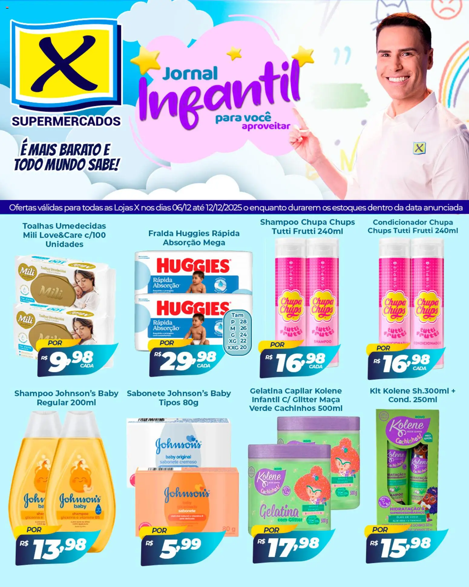 X Supermercados - Ofertas Infantil  - página 1- válido a partir de 06/12/2025
