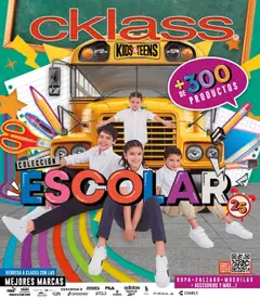 Cklass catálogo Escolar válido desde 14/07/2025