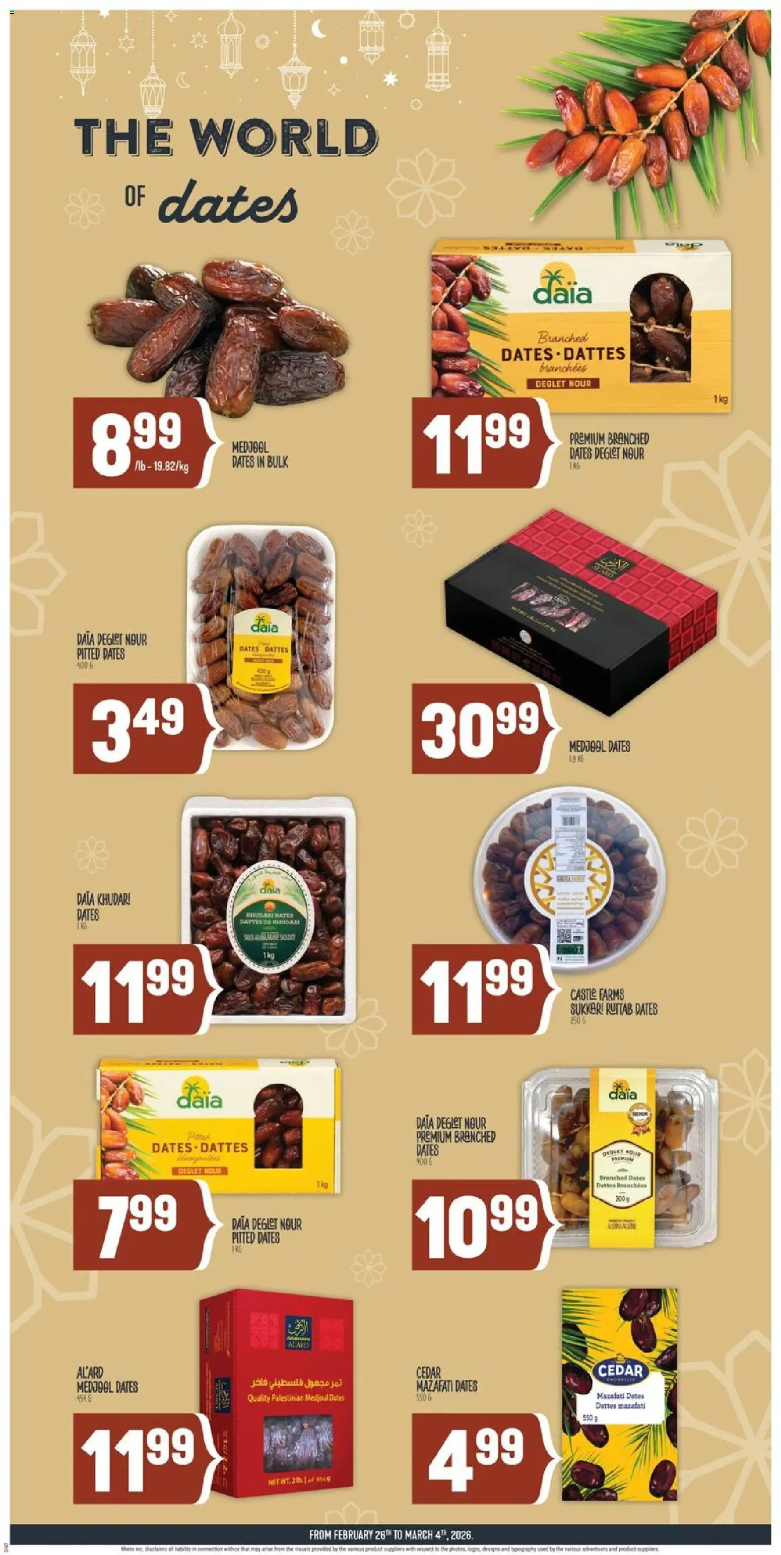 Adonis weekly flyer  - page 8- valid from Feb 26, 2026