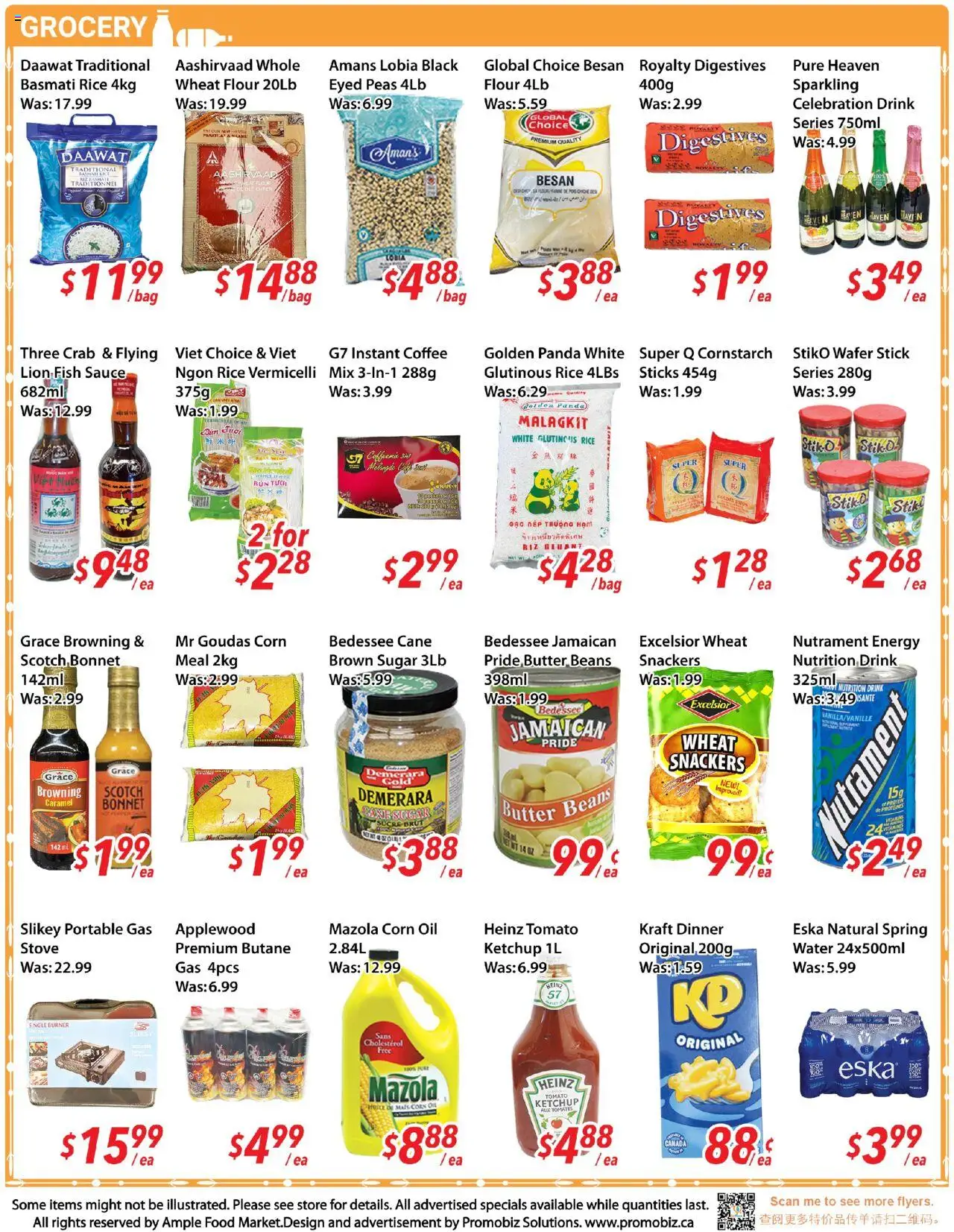 Ample Food Market weekly flyer / circulaire - page 3- valid from Jul 18, 2025