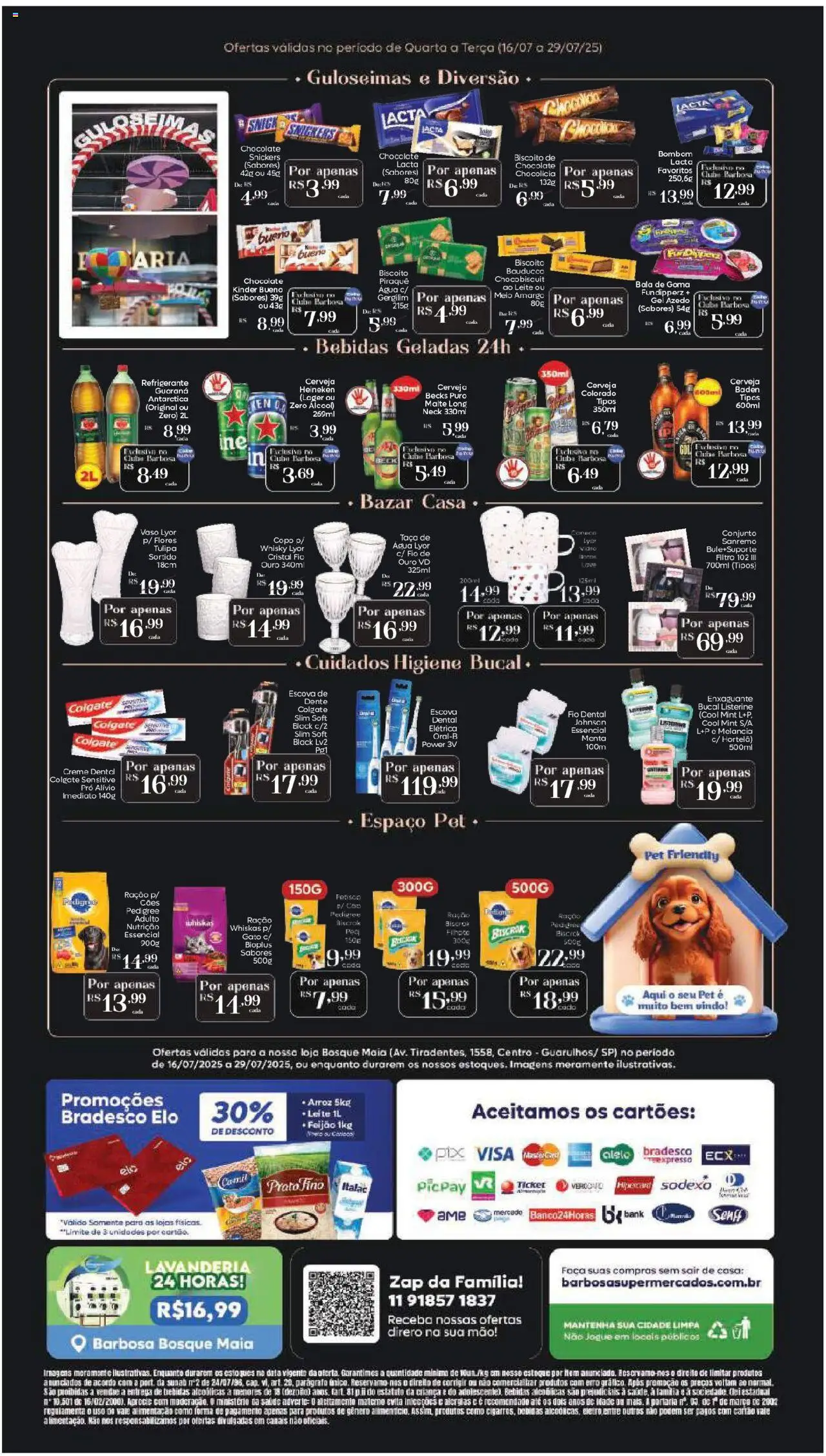 Barbosa Supermercados - Ofertas Bosque Maia - página 3- válido a partir de 16/07/2025
