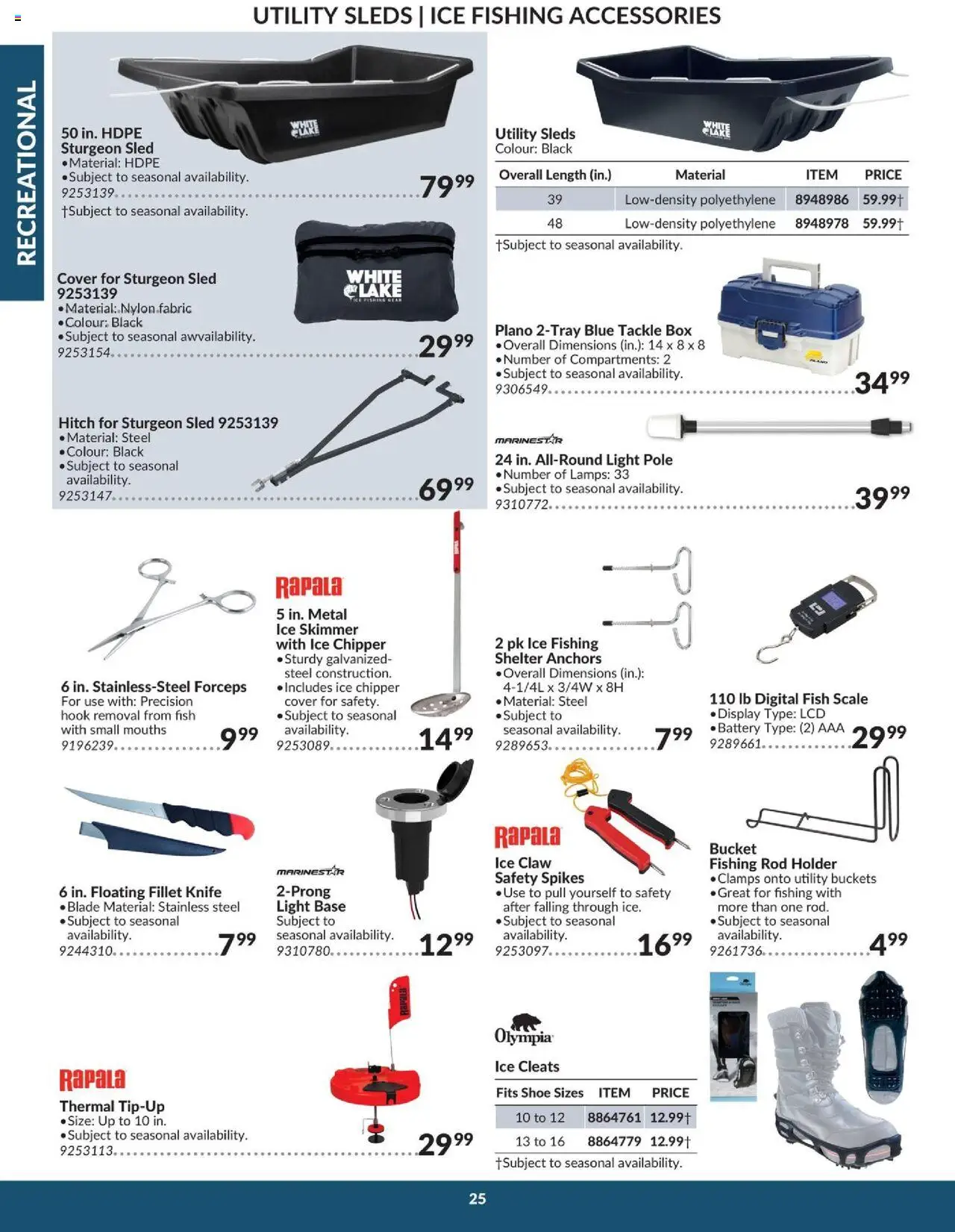 Princess Auto - Catalogue - Recreational - page 27- valid from Apr 16, 2025